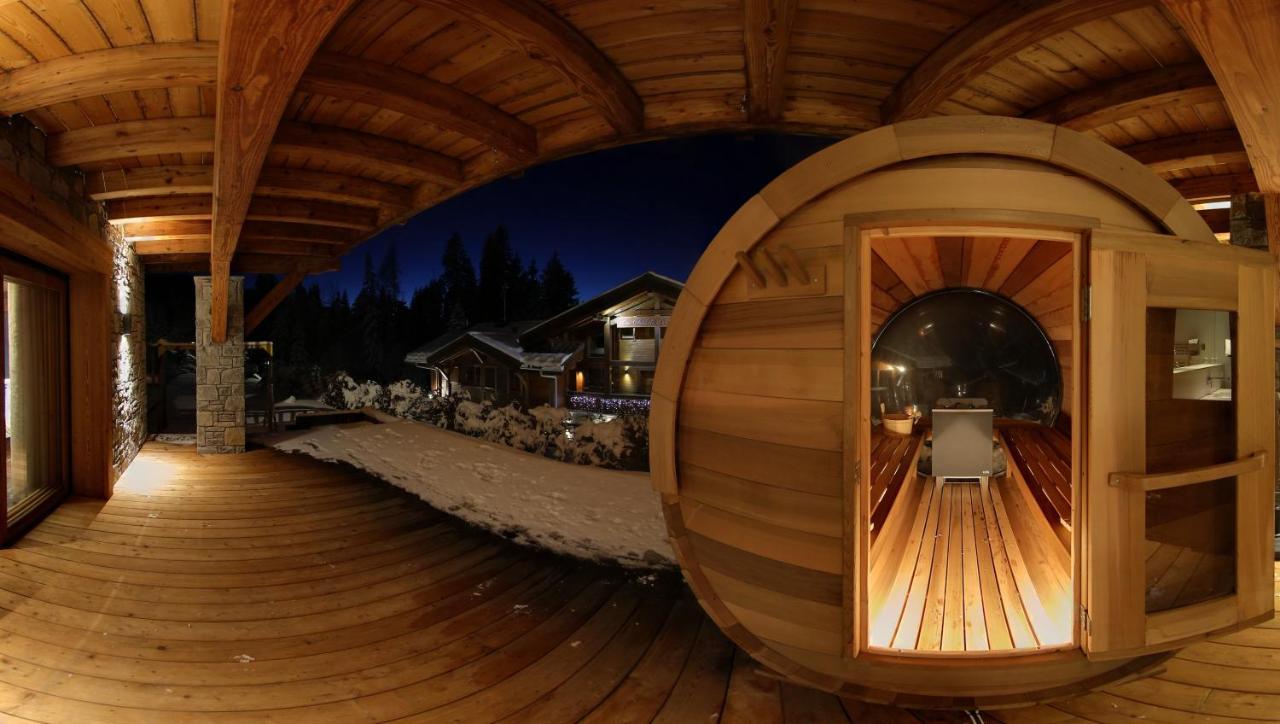 לה ג'ט Les Chalets D'Adelphine & Spa מראה חיצוני תמונה