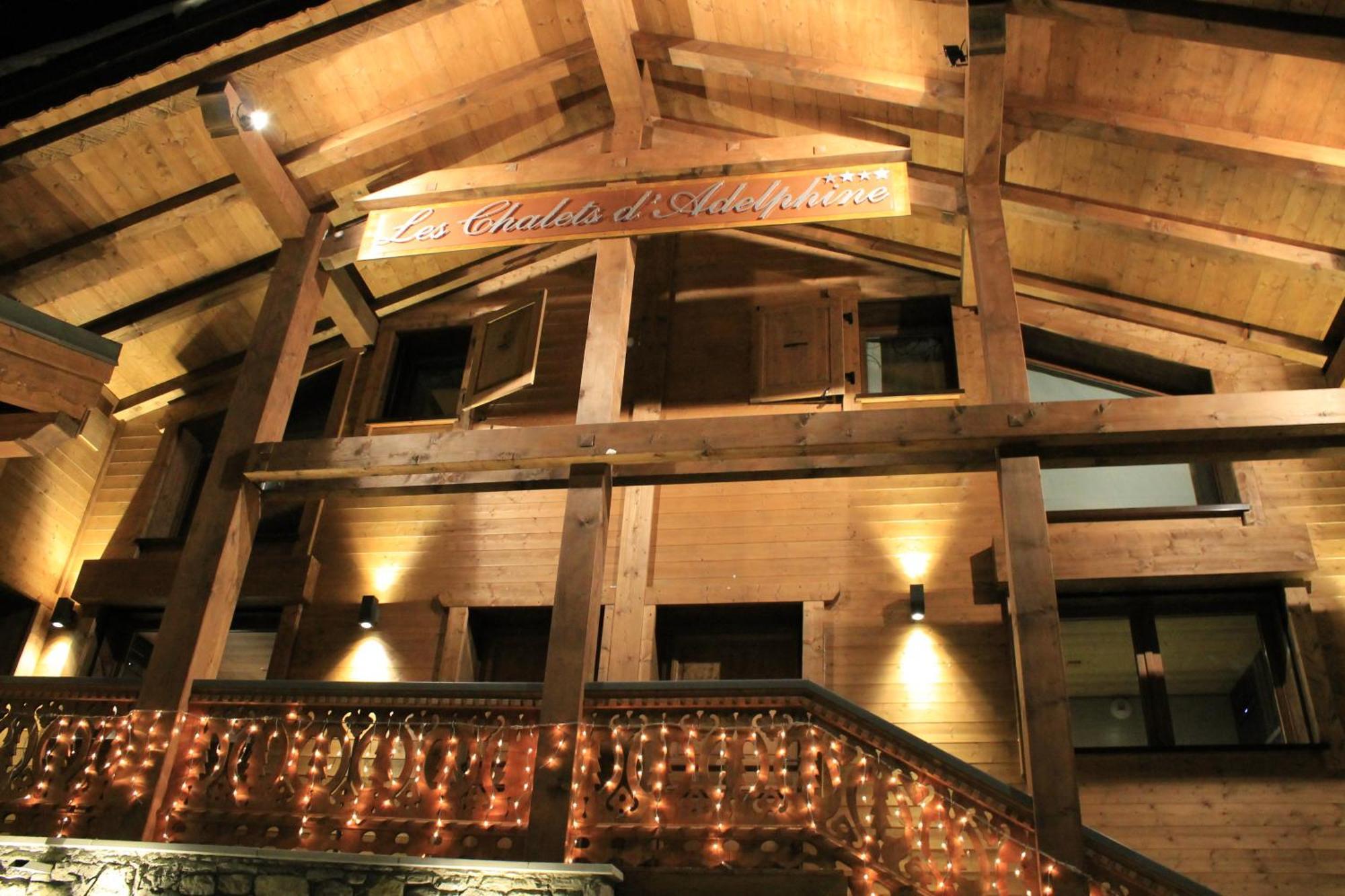 לה ג'ט Les Chalets D'Adelphine & Spa מראה חיצוני תמונה