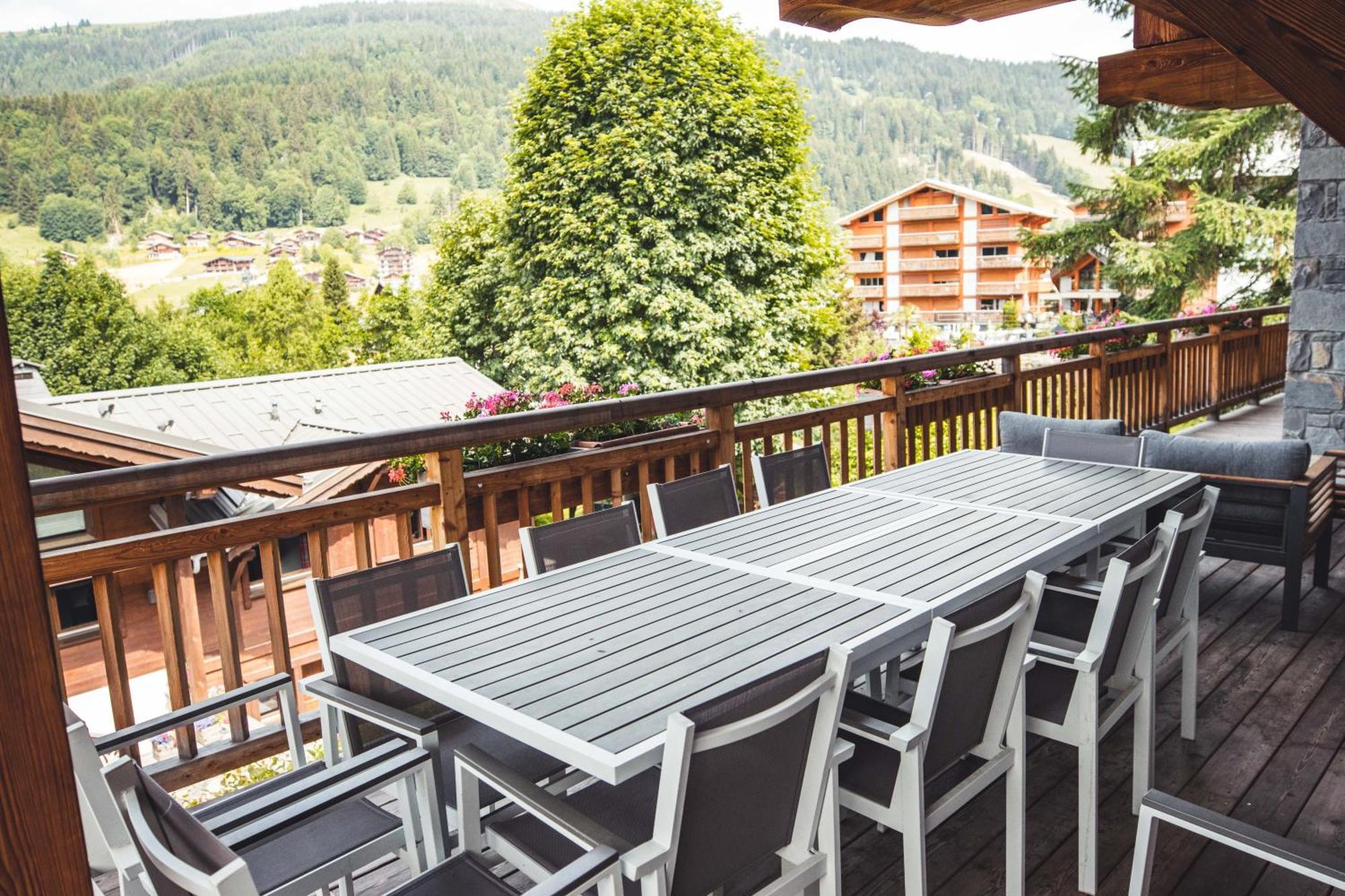 לה ג'ט Les Chalets D'Adelphine & Spa מראה חיצוני תמונה