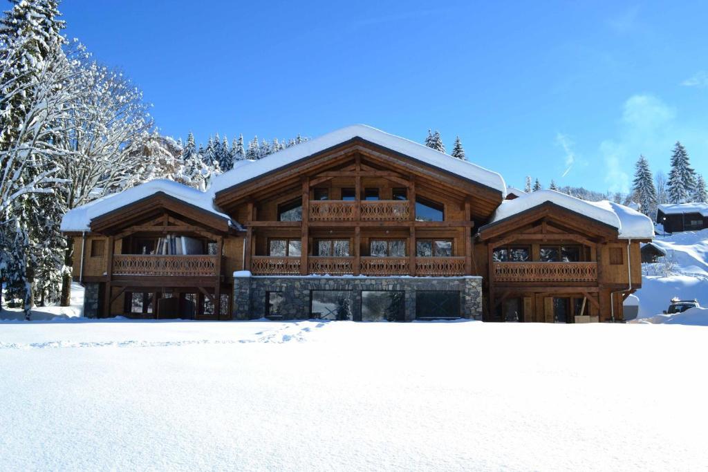 לה ג'ט Les Chalets D'Adelphine & Spa מראה חיצוני תמונה