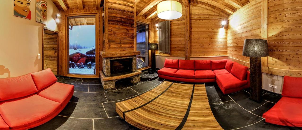 לה ג'ט Les Chalets D'Adelphine & Spa מראה חיצוני תמונה